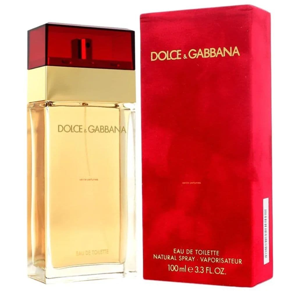 PERFUME DOLCE & GABBANA VERMELHO TRADICIONAL FEMININO EDT 100ML