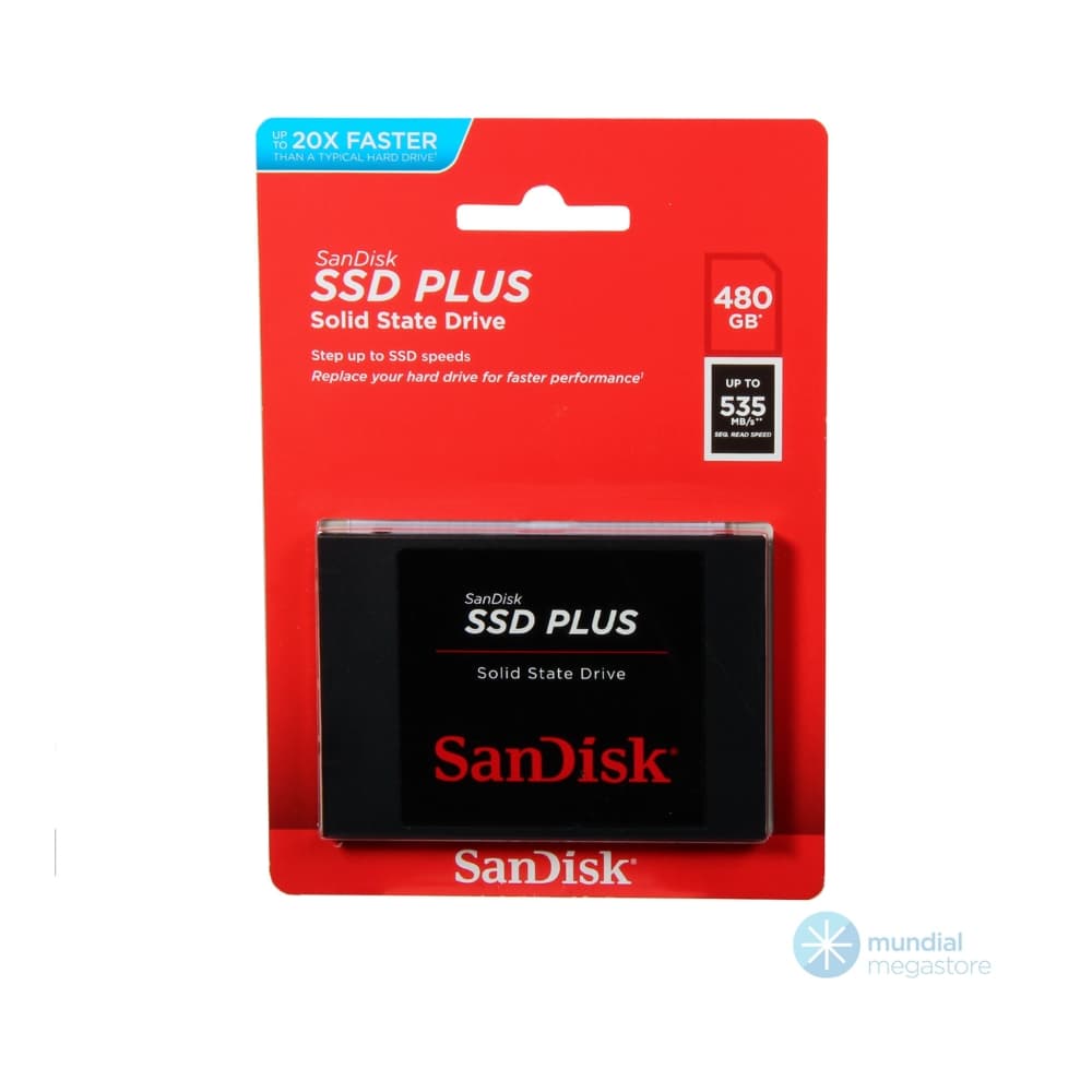 HD SATA SSD 480GB 2.5 SANDISK G26 PLUS