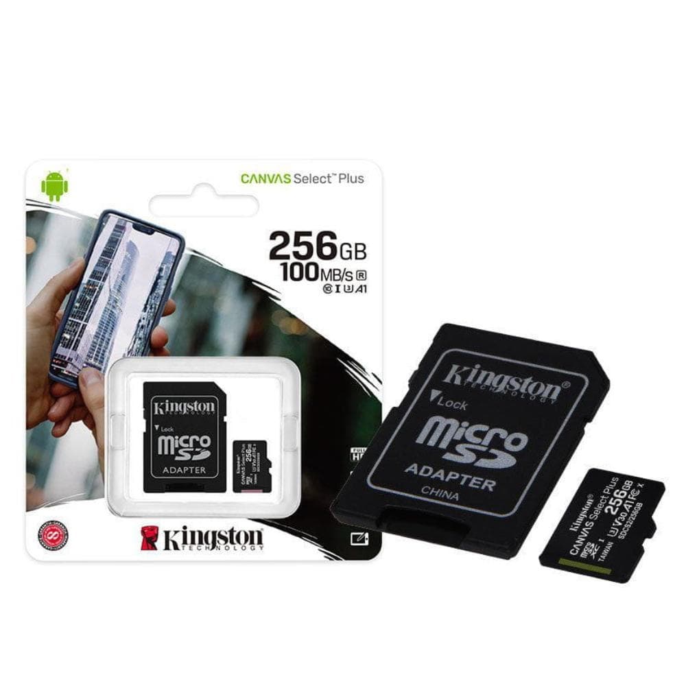MICRO SD 256GB KINGSTON SDCS2 2X1 100 MBPS