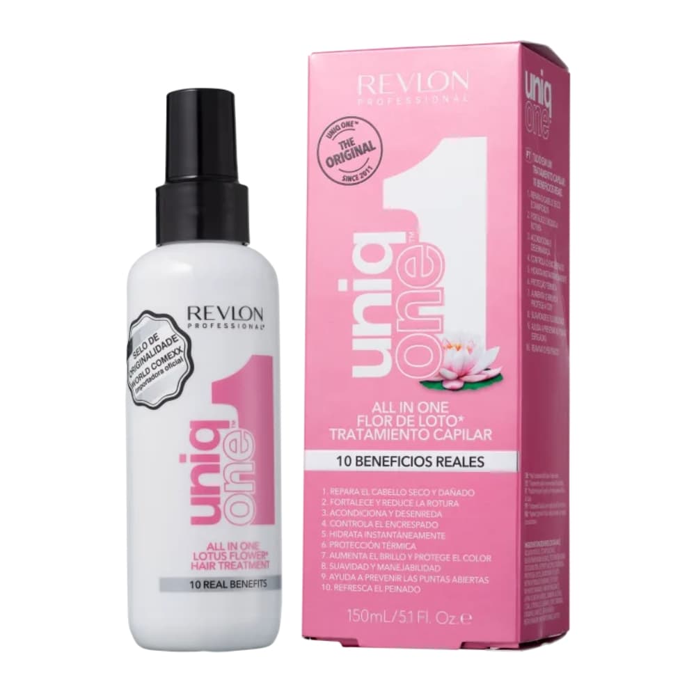 LEAVE IN REVLON UNIQ ONE 10 BENEFICIOS LOTUS 150ML