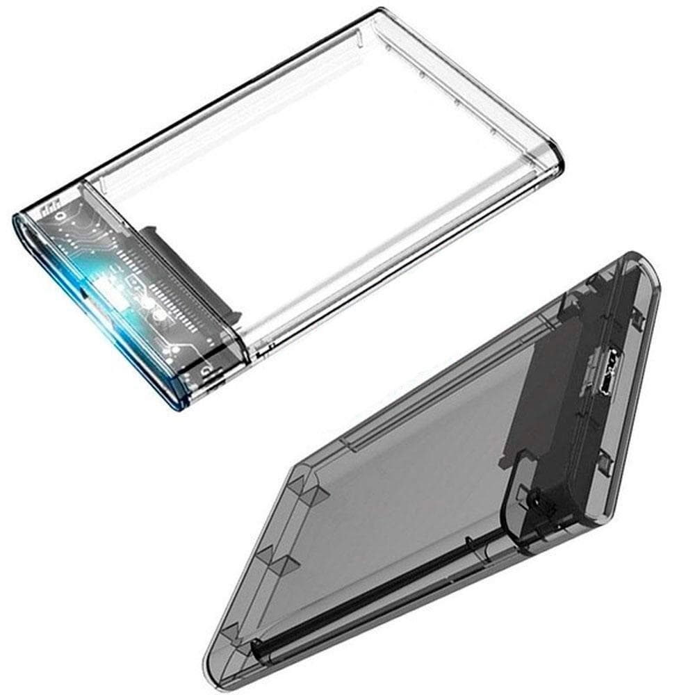 GAVETA USB PARA HD SATA 2.5 F3 USB 3.0 CS-U3T TRANSPARENTE