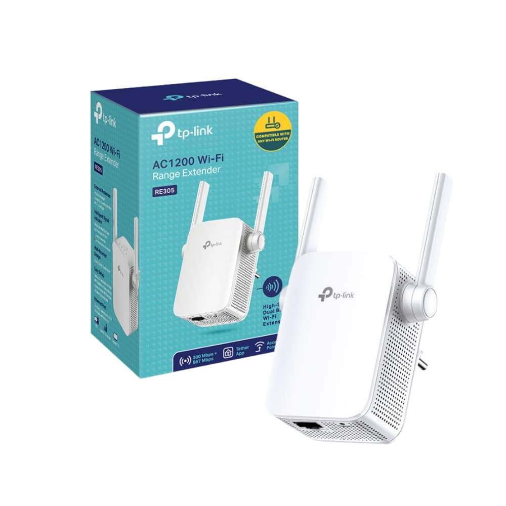 WIRELESS REPETIDOR EXTENSOR ACCESS POINT TP LINK RE305 1200MBPS