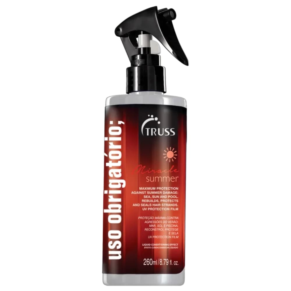 LEAVE IN TRUSS USO OBRIGATORIO MIRACLE SUMMER 260ML