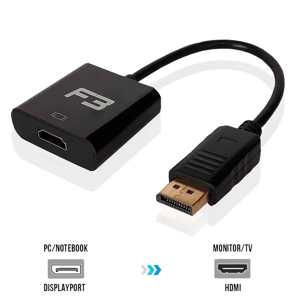 ADAPTADOR DISPLAYPORT X HDMI F JC-CB-DMI 620 F3