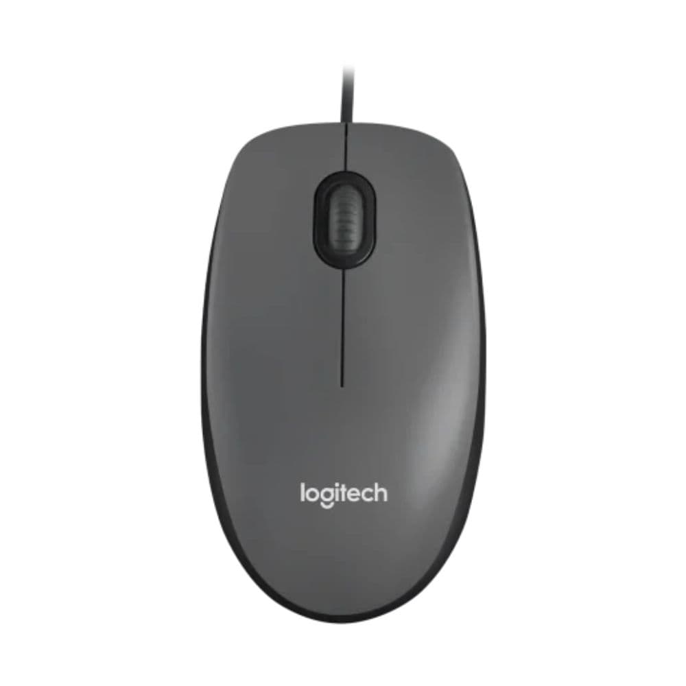 MOUSE USB M100 LOGITECH PRETO CINZA