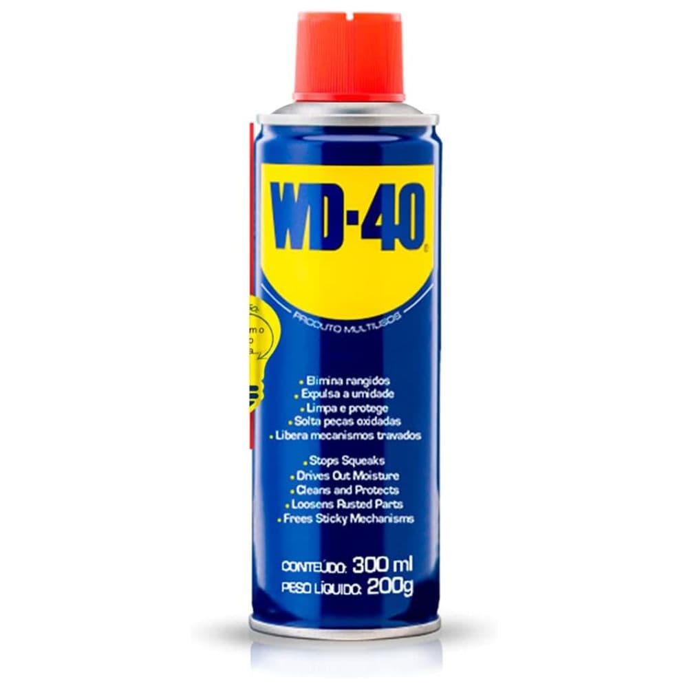 LUBRIFICANTE E DESENGRIPANTE AEROSOL 300ML SPRAY WD40