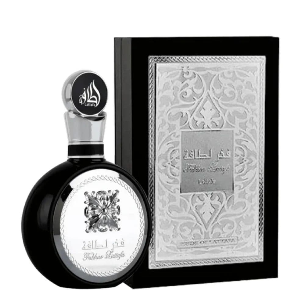PERFUME LATTAFA PRIDE OF FAKHAR BLACK MASCULINO EDP 100ML ARABE