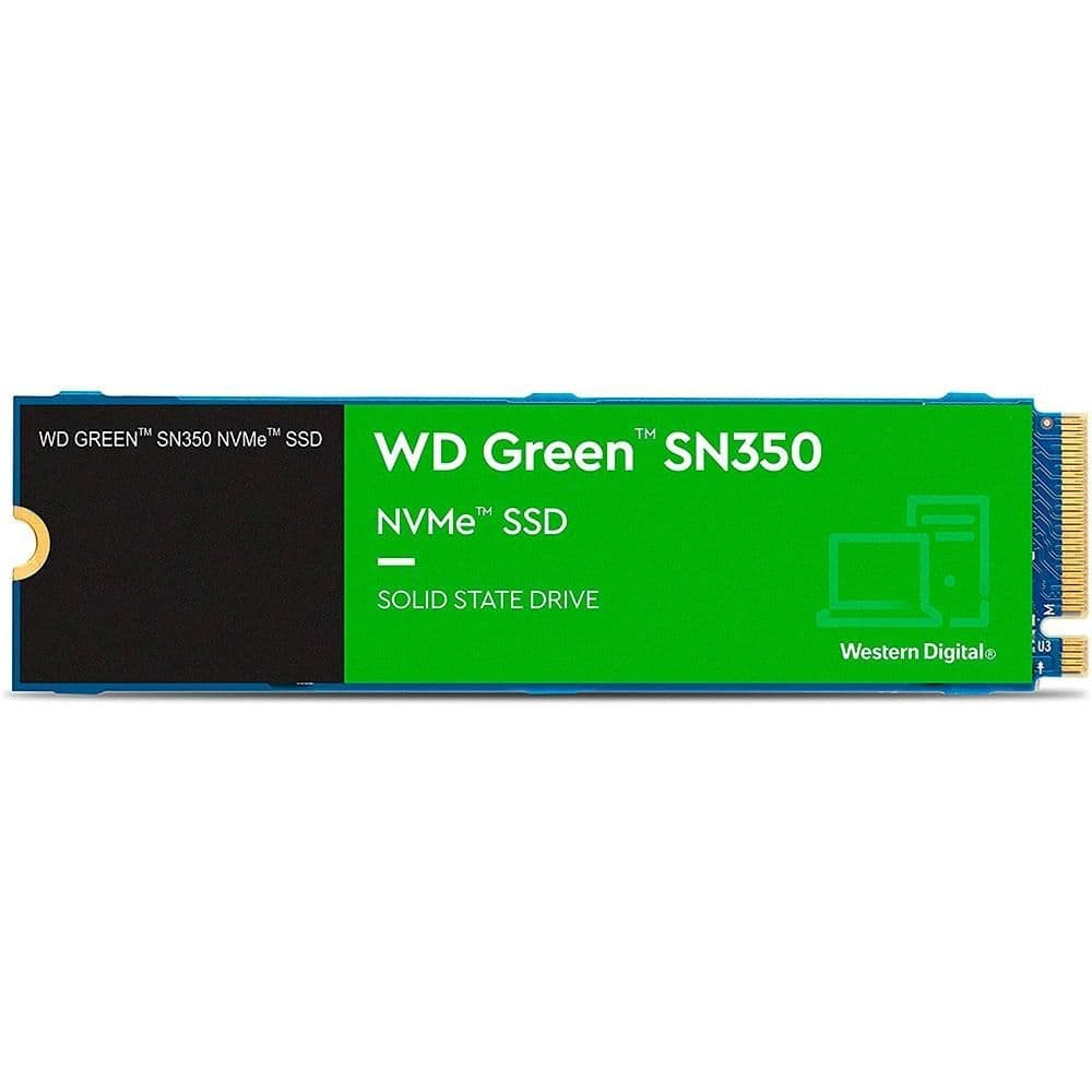 HD SATA SSD M.2 1.TB NVME WESTER DIGITAL GREEN 1TB SN350 WD