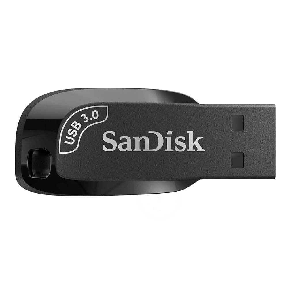 PENDRIVE 64GB SANDISK Z410 ULTRA SHIFT 100MBS USB 3.0 PRETO