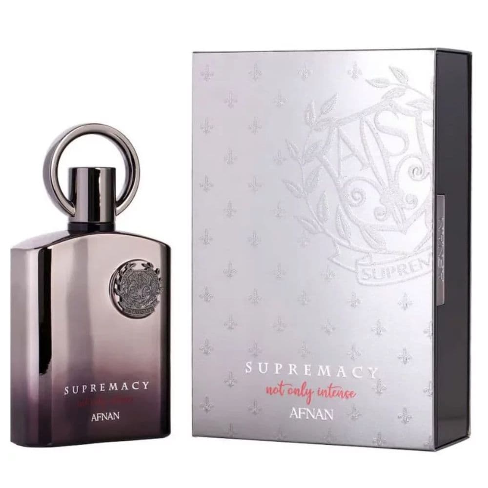 PERFUME AFNAN SUPREMACY NOT ONLY INTENSE KIT MASCULINO EDP 100ML ARABE