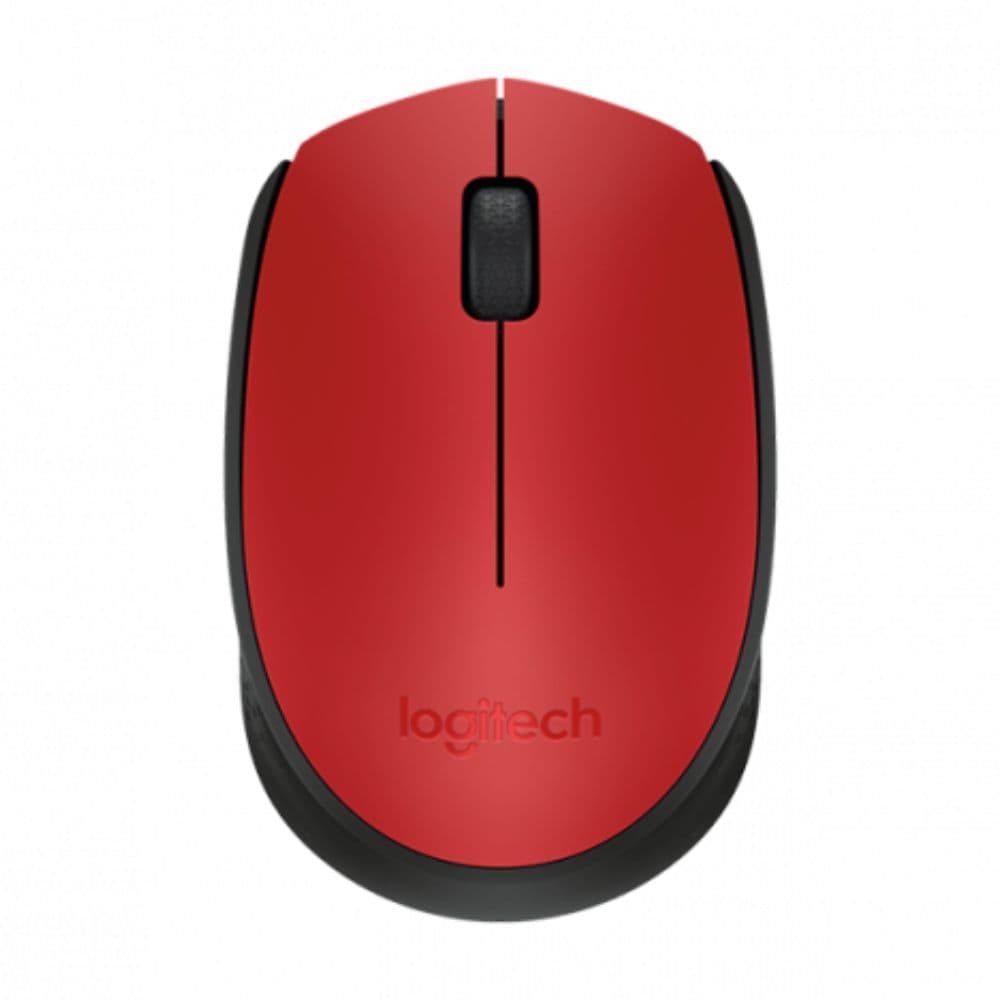 MOUSE SEM FIO LOGITECH M170 WIRELESS VERMELHO