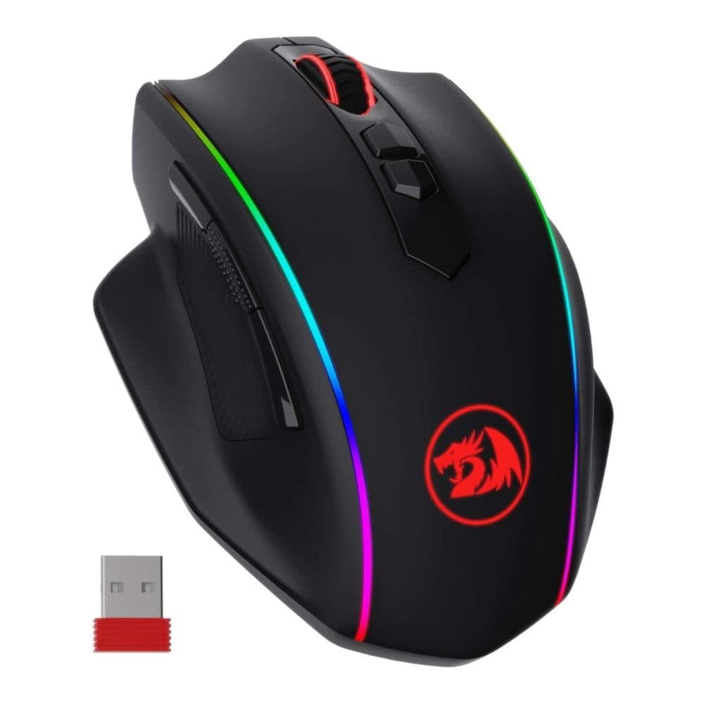 MOUSE USB GAMER REDRAGON VAMPIRE ELITE M686 RGB 16000DPI PRETO