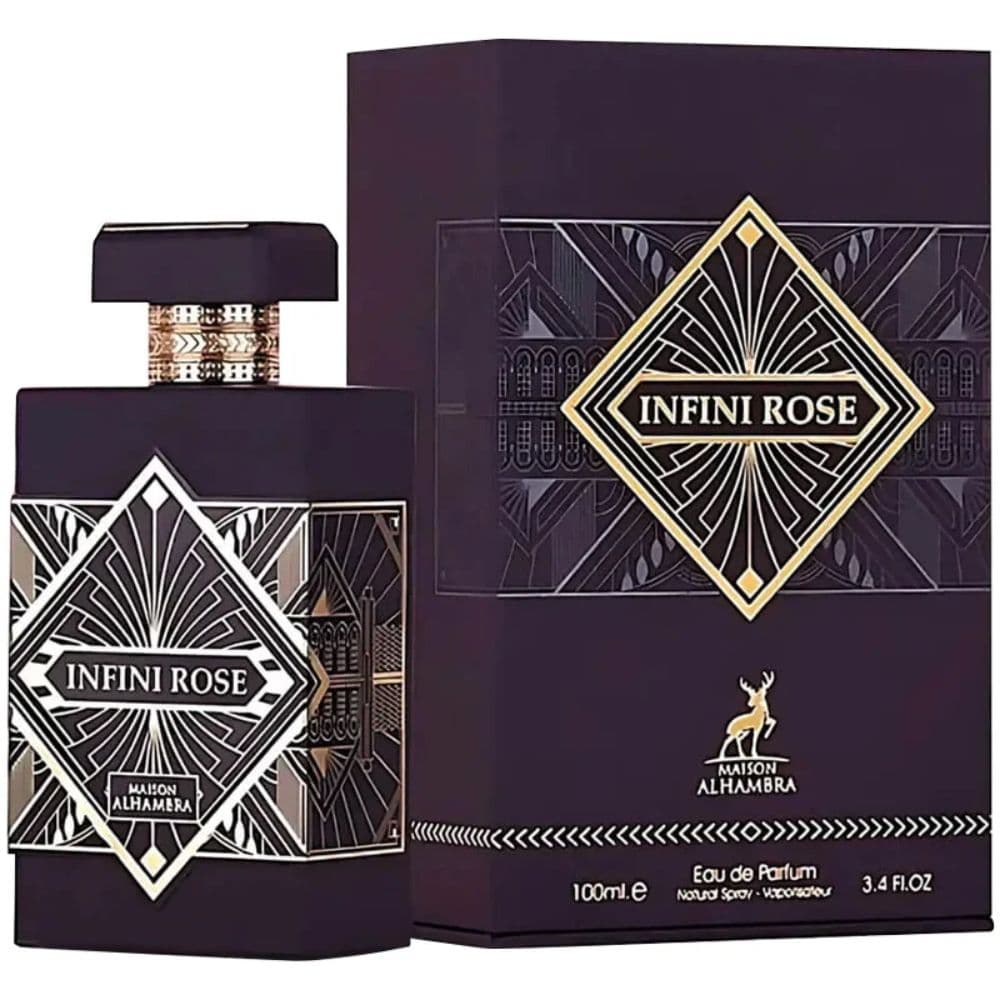PERFUME MAISON ALHAMBRA INFINI ROSE FEMININO EDP 100ML ARABE