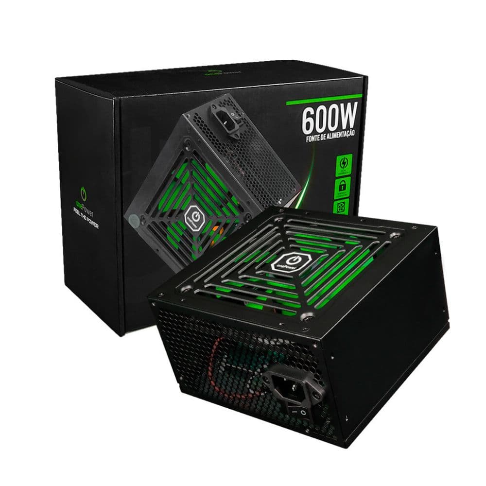 FONTE ATX ALIMENTAÇÃO 600W AUTOSWITCH ONE POWER