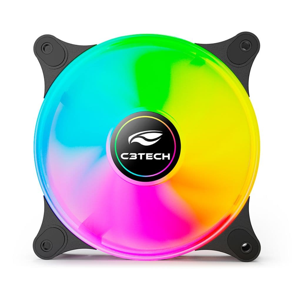 COOLER 12X12 F9-L160BK MULTICOR 12CM C3 TECH