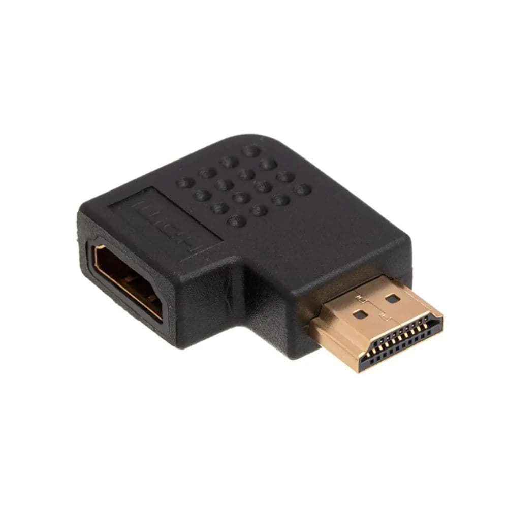 ADAPTADOR HDMI FEMEA PARA HDMI FEMEA 90° LE-5552 IT BLUE
