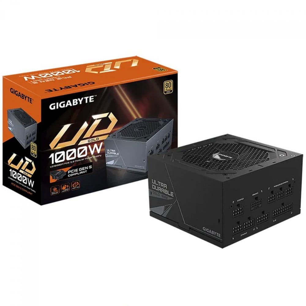 FONTE ATX GAMER 1000W GIGABYTE GP UD1000GM MODULAR GOLD 80 PLUS