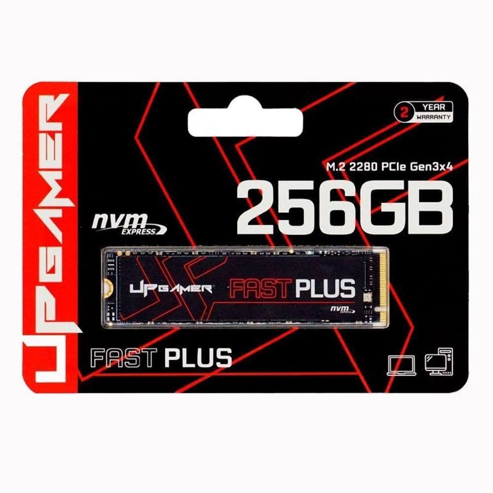 HD SATA SSD M.2 256GB NVME UP GAMER FASTPLUS 3000MB