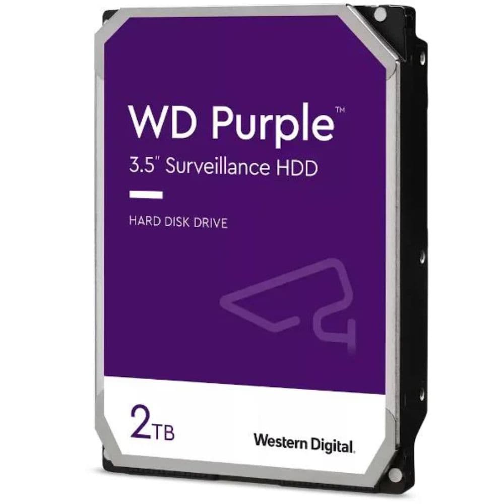 HD SATA3 2.TB WESTER DIGITAL PURPLE WD23PURZ 2TB