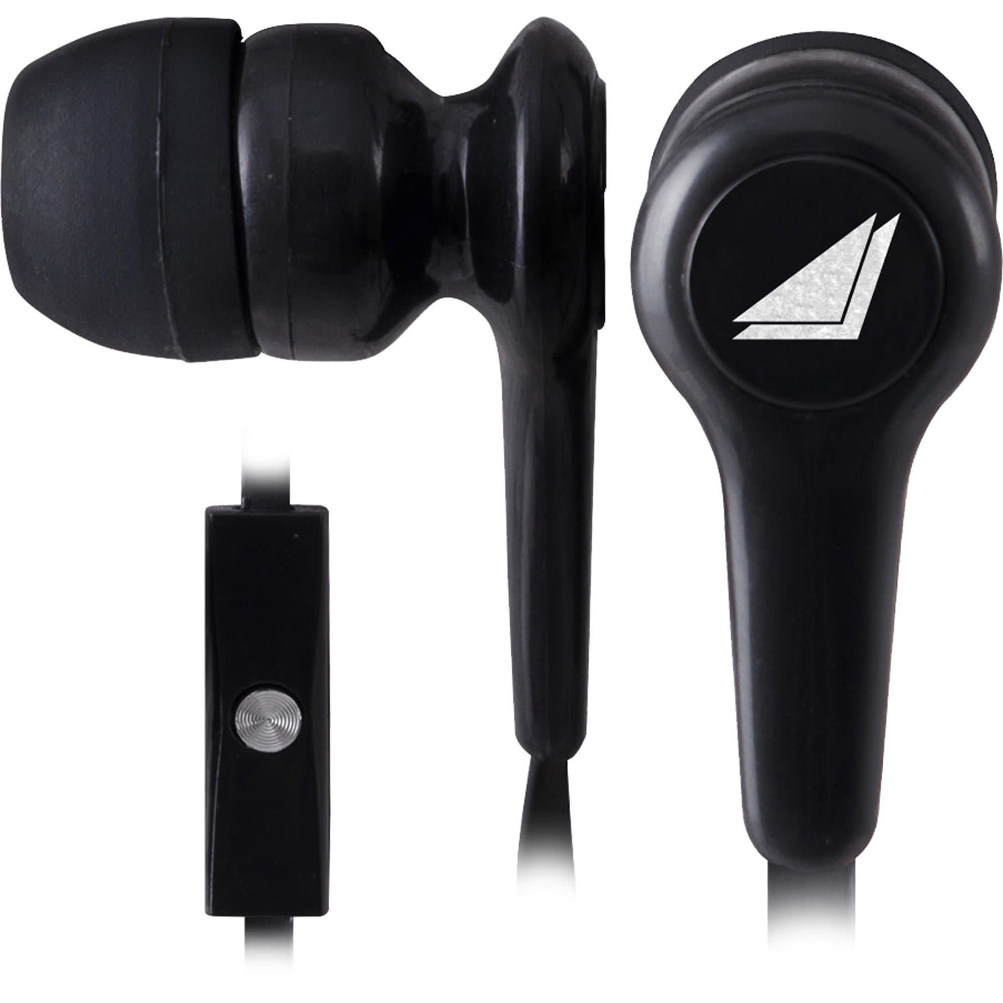 FONE DE OUVIDO AURICULAR COM MICROFONE FK431A EML-101 PRETO FORTREK