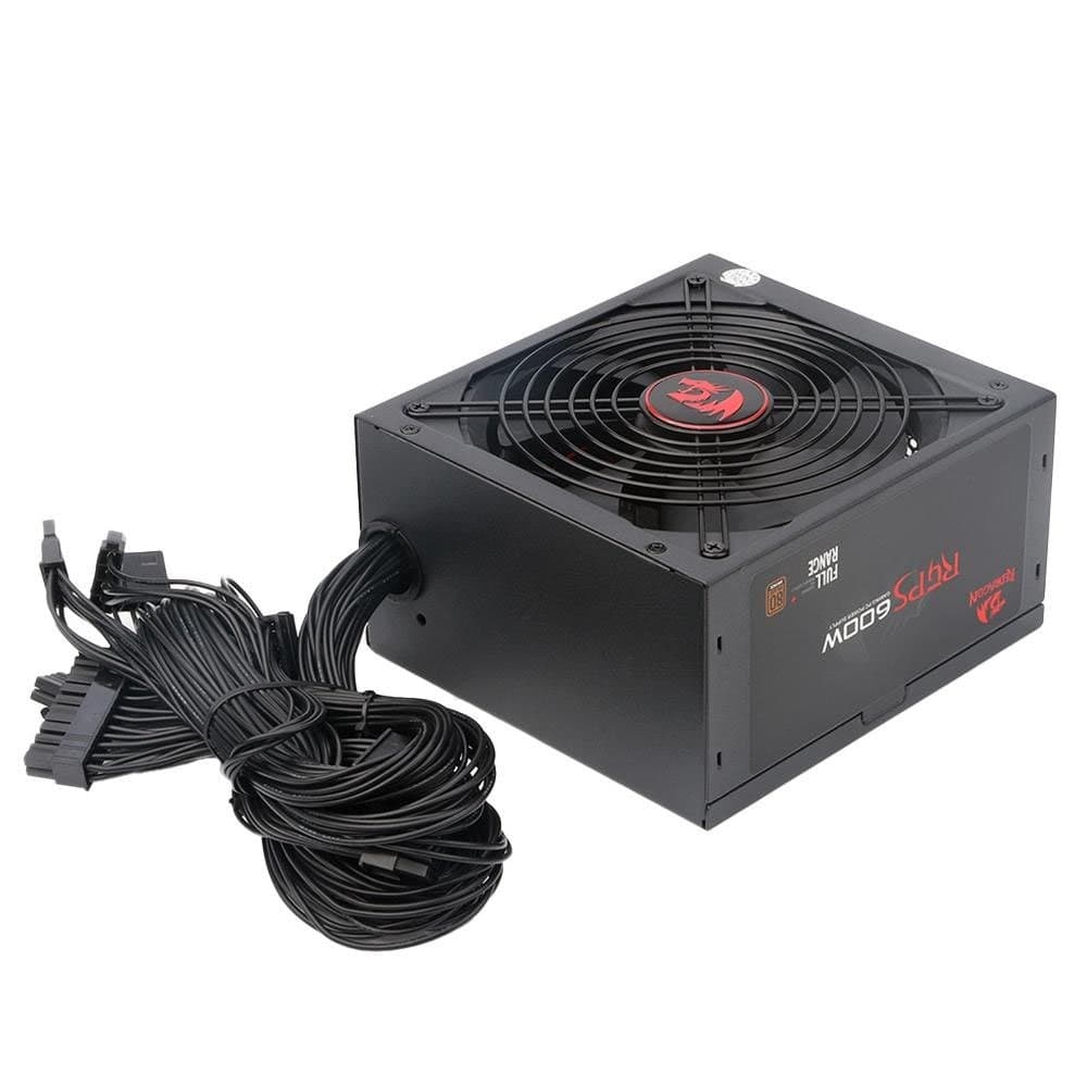 FONTE ATX GAMER 600W REDRAGON GC-PS002 BRONZE 80 PLUS