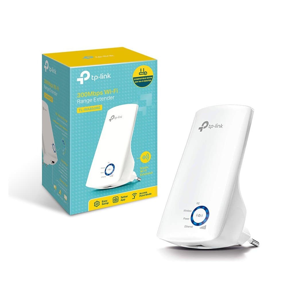 WIRELESS REPETIDOR EXTENSOR ACCESS POINT TP LINK WA850RE 300MBPS