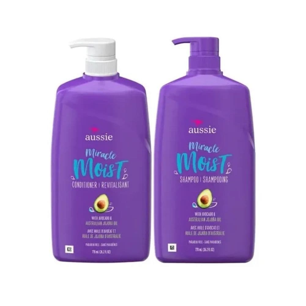 SHAMPOO E CONDICIONADOR AUSSIE MIRACLE MOIST 778ML