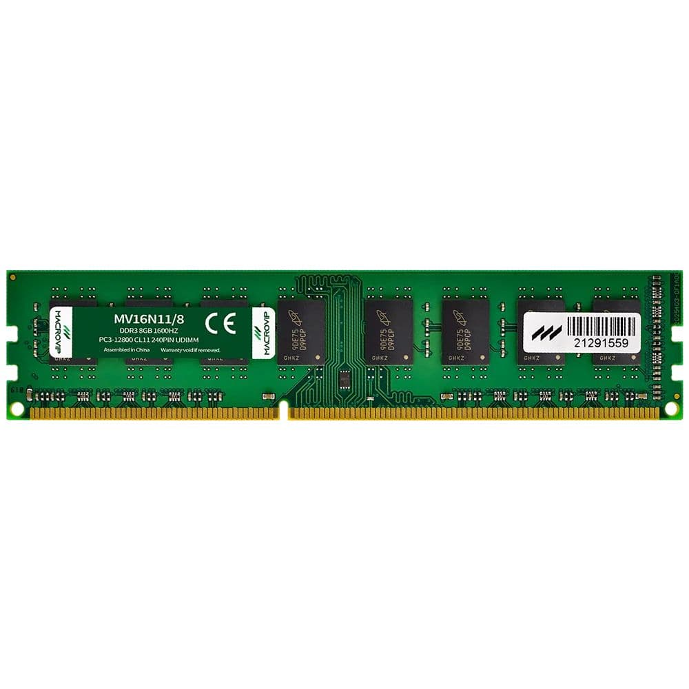 MEMÓRIA DDR3 8GB PC1600 MACROVIP