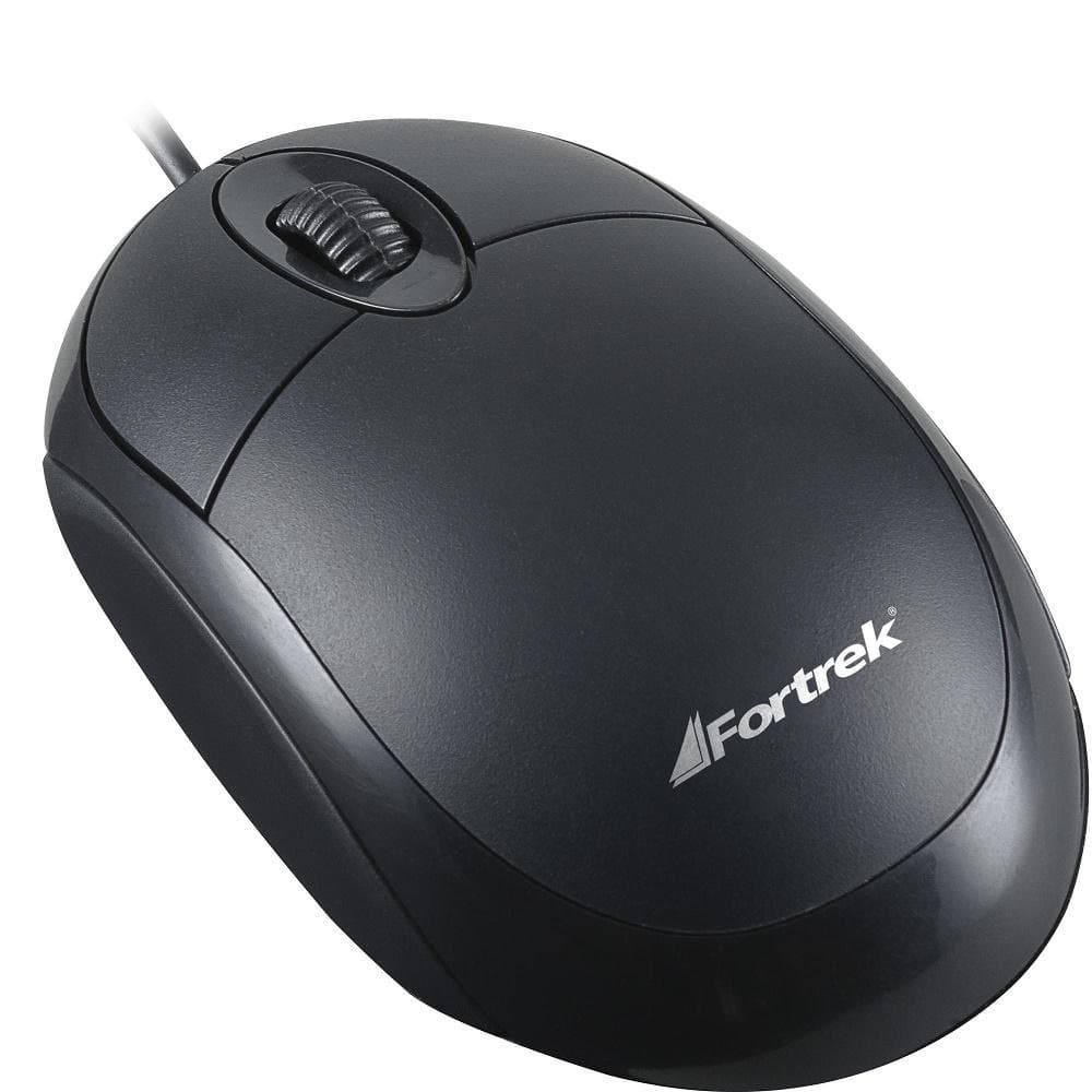 MOUSE USB 800DPI FK411M FORTREK PRETO