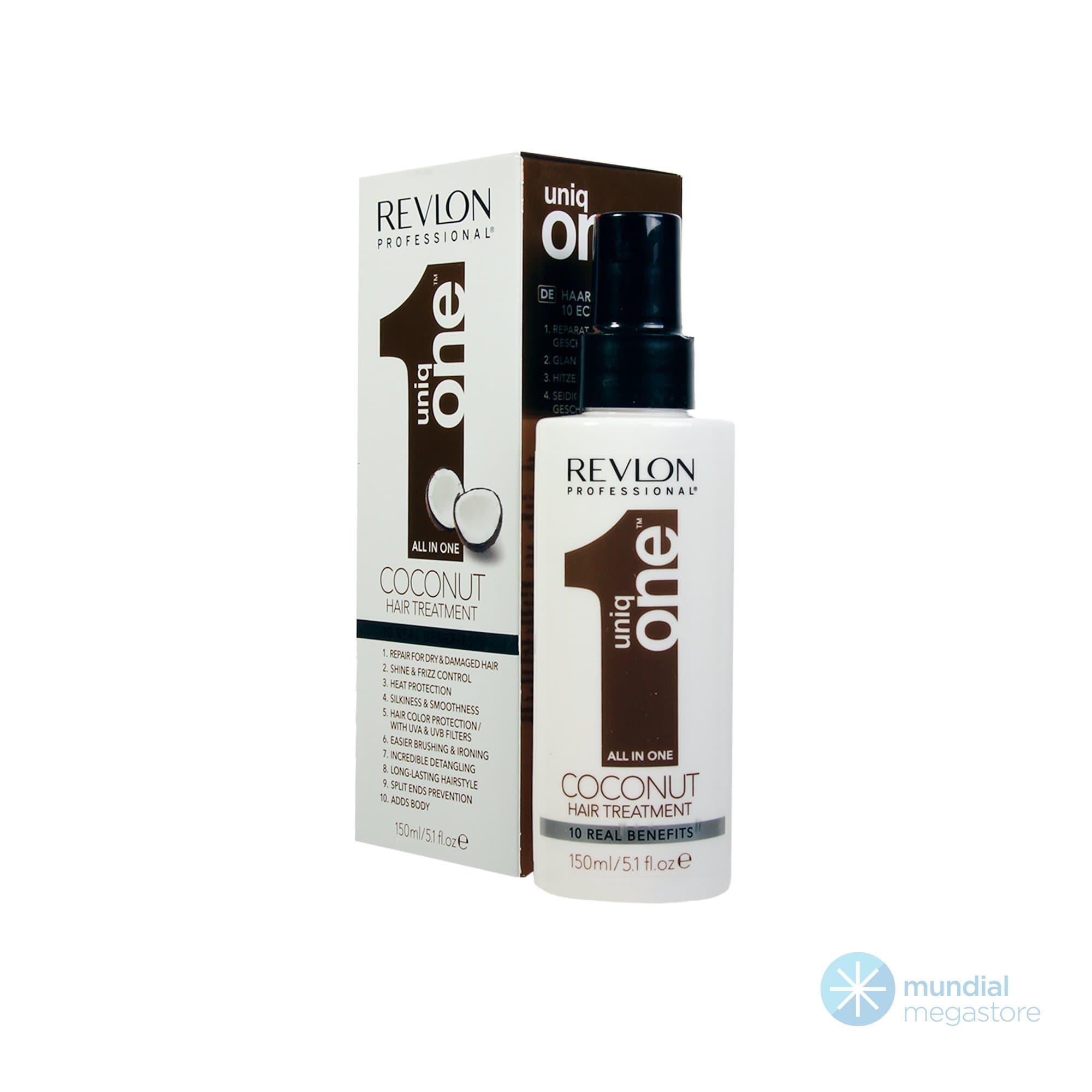 LEAVE IN REVLON UNIQ ONE 10 BENEFICIOS COCONUT 150ML