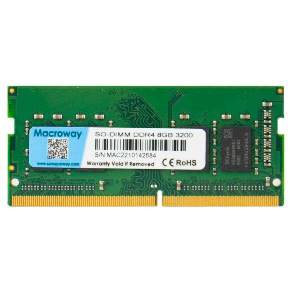 MEMORIA NOTEBOOK DDR4 8GB PC3200 MACROWAY