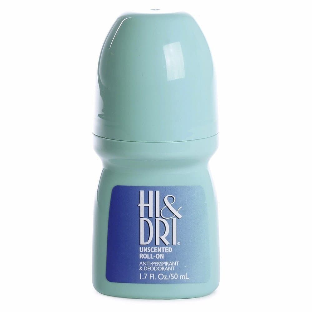PERFUME DESODORANTE HI & DRI ROLL ON AZUL UNSCENTED 50ML