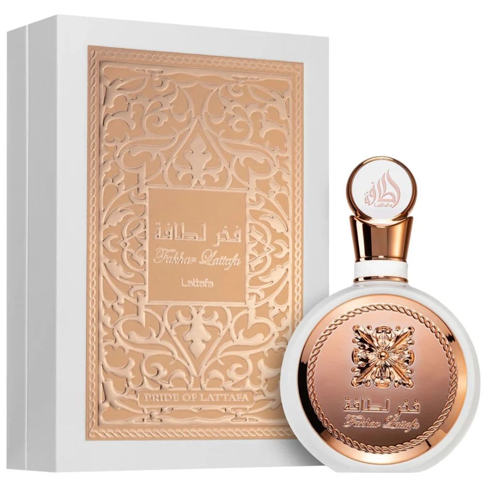 PERFUME LATTAFA PRIDE OF FAKHAR FEMININO ROSE EDP 100ML ARABE