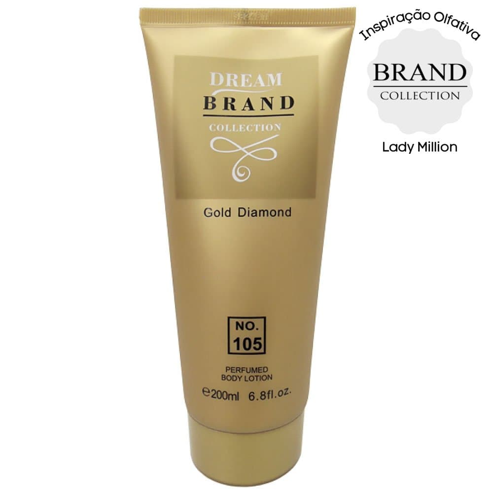 CREME HIDRATANTE BRAND COLLECTION 105 200ML LADY MILLION