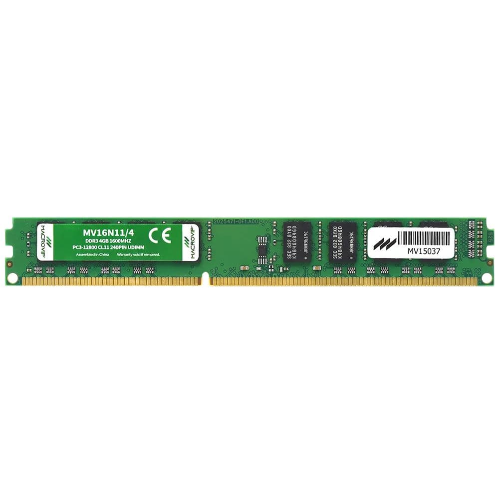 MEMÓRIA NOTEBOOK DDR3 4GB PC1600 MACROVIP