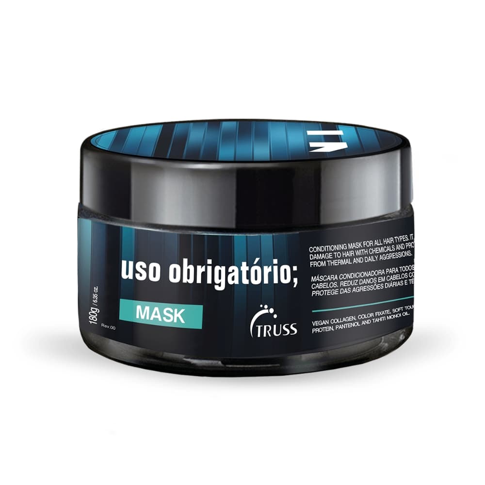 MASCARA TRUSS USO OBRIGATORIO MASK 180G