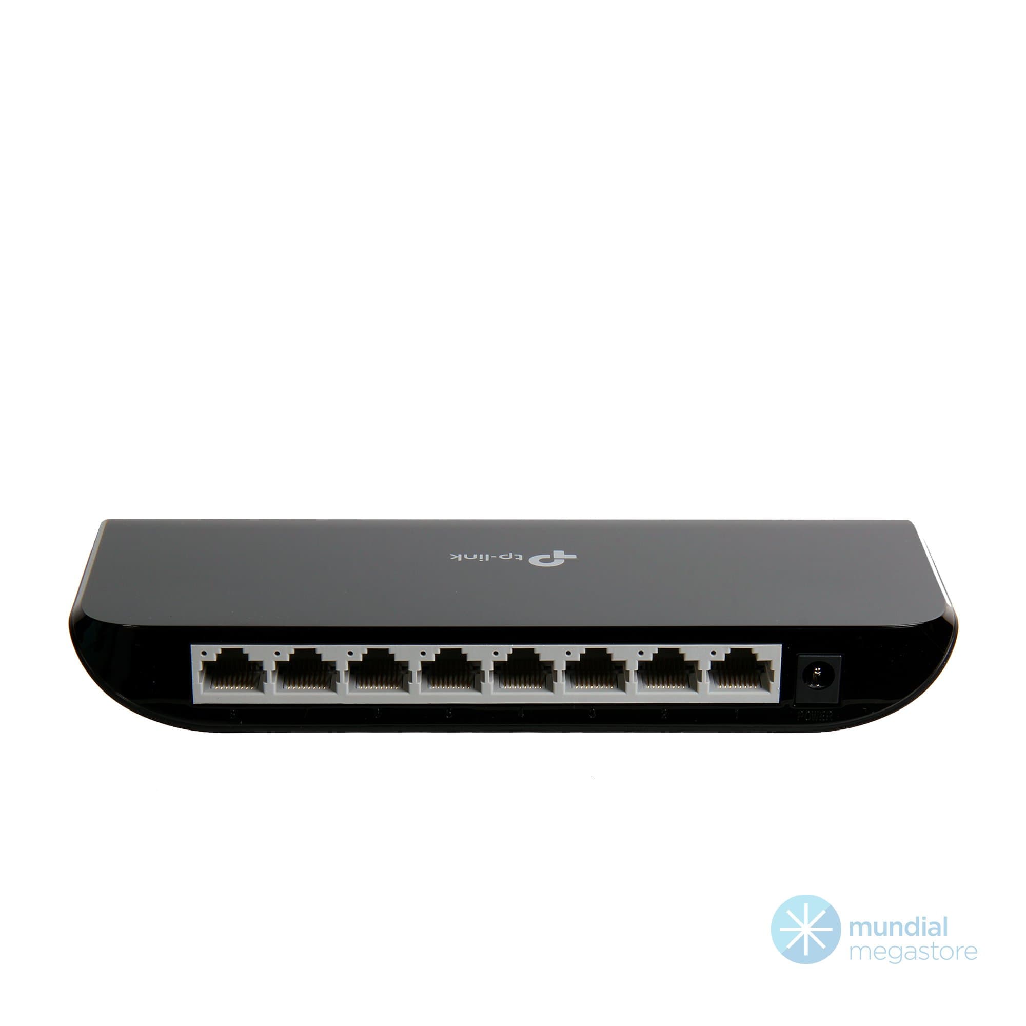 HUB 8 PORTAS 10/100/1000 TP LINK TL SG1008D GIGA