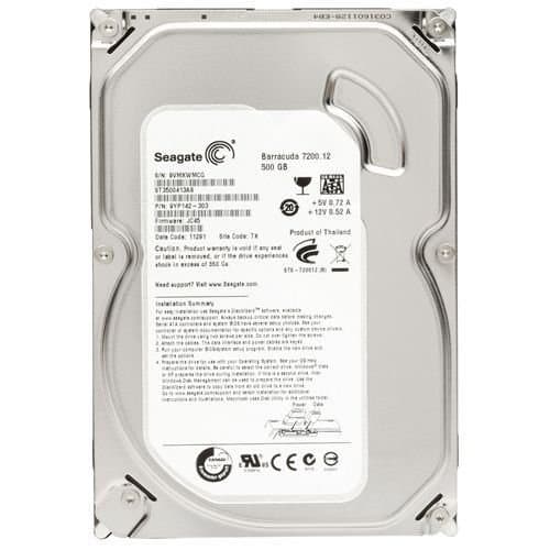 HD SATA3 500GB 3.5 SEAGATE 5900 PULL