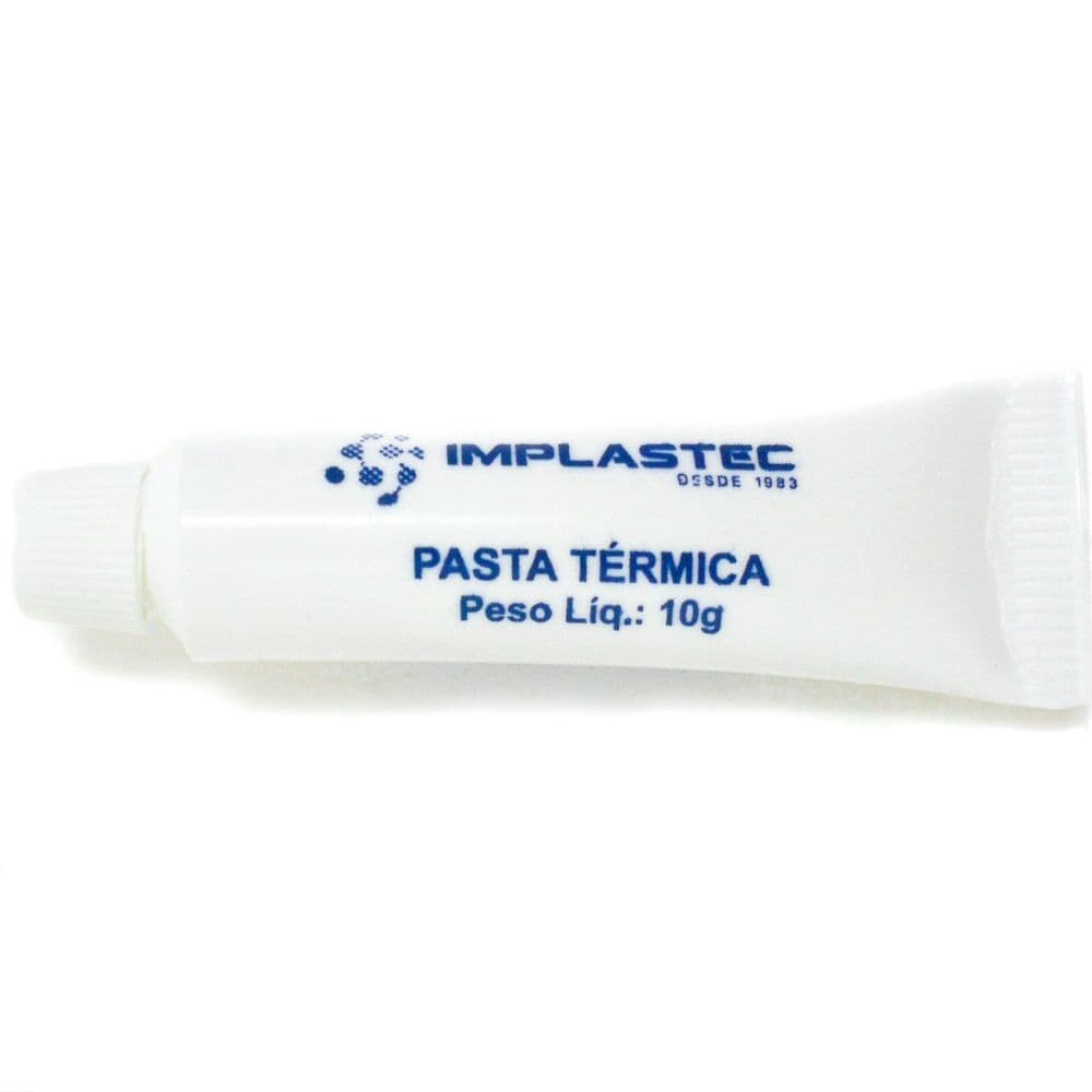 PASTA TERMICA 10G PARA PROCESSADORES IMPLASTEC