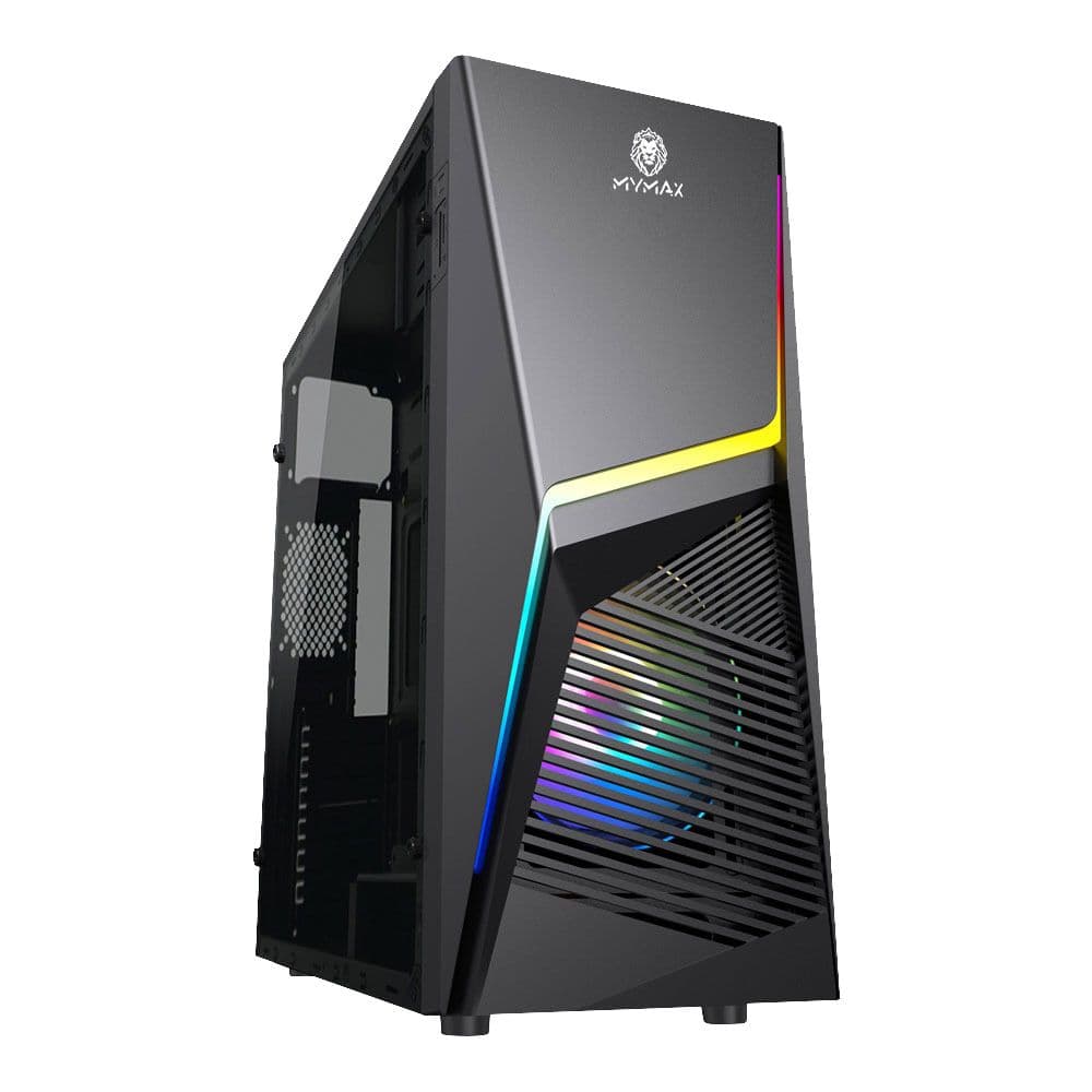 GABINETE GAMER DUNAMIS LED RGB USB 3.0 MYMAX