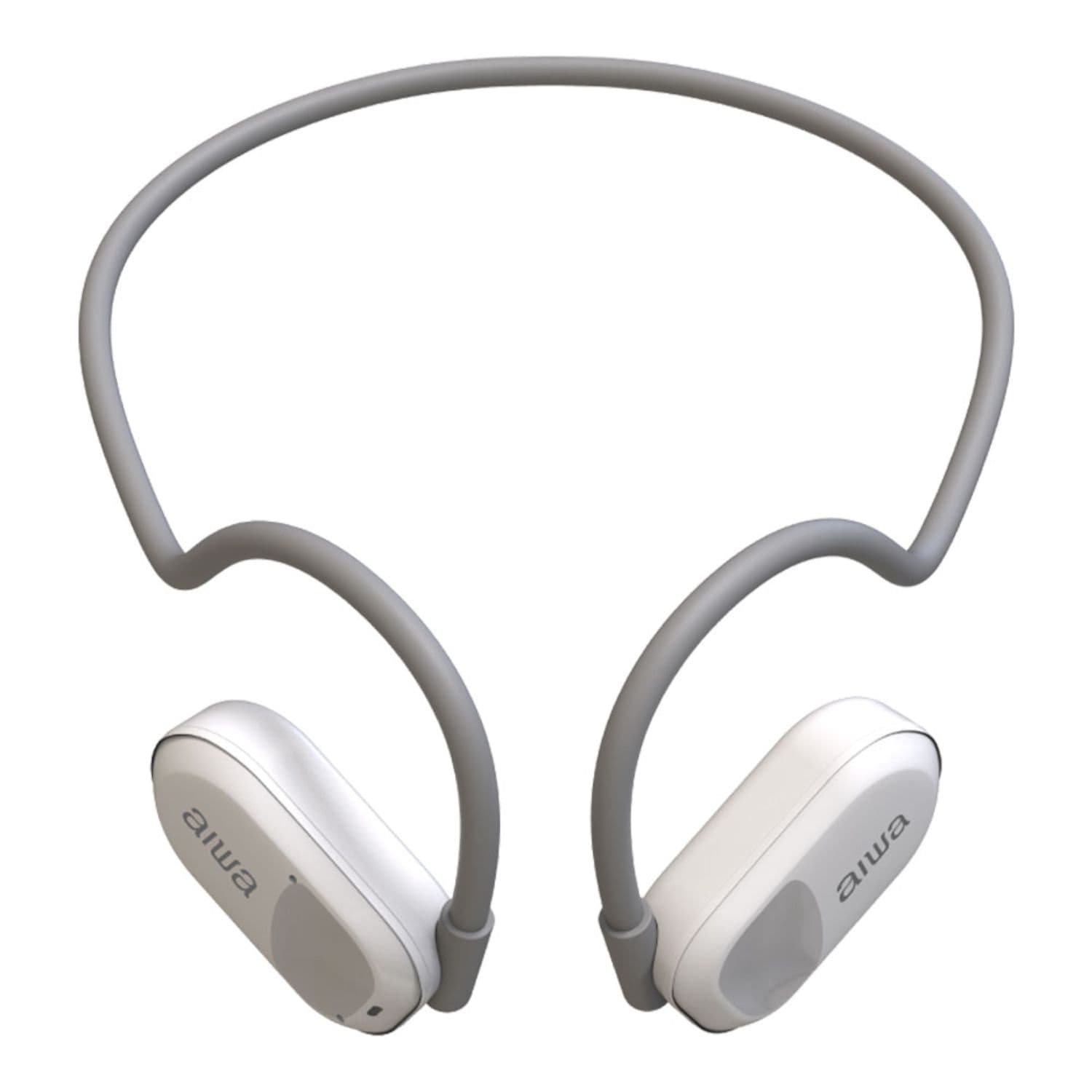 FONE DE OUVIDO AURICULAR BT AIWA AW-ACF1W BRANCO E CINZA