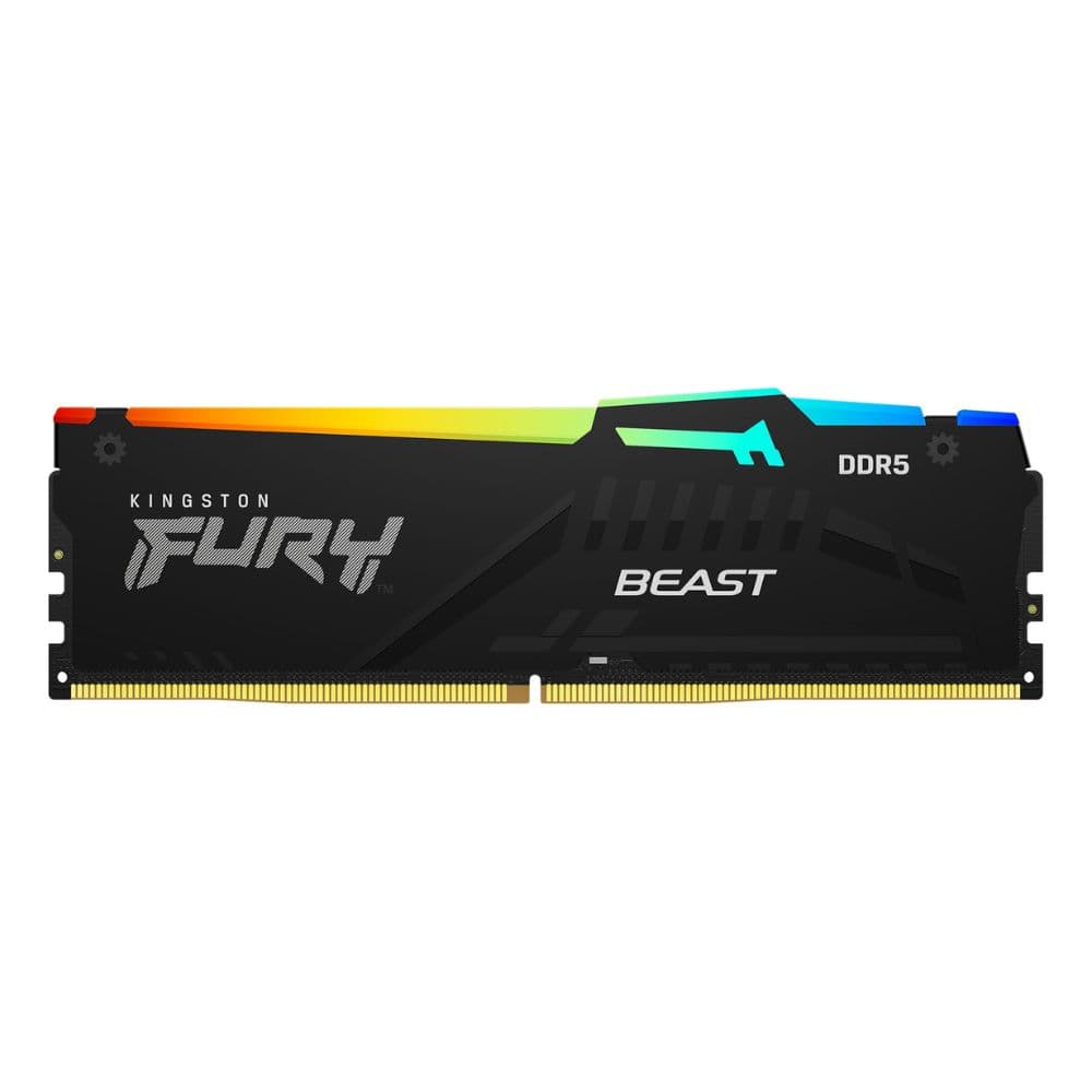 MEMÓRIA DDR5 32GB PC4800 KINGSTON RGB HYPER FURY BEAST