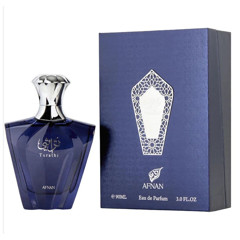 PERFUME AFNAN TURATHI BLUE MASCULINO EDP 90ML ARABE