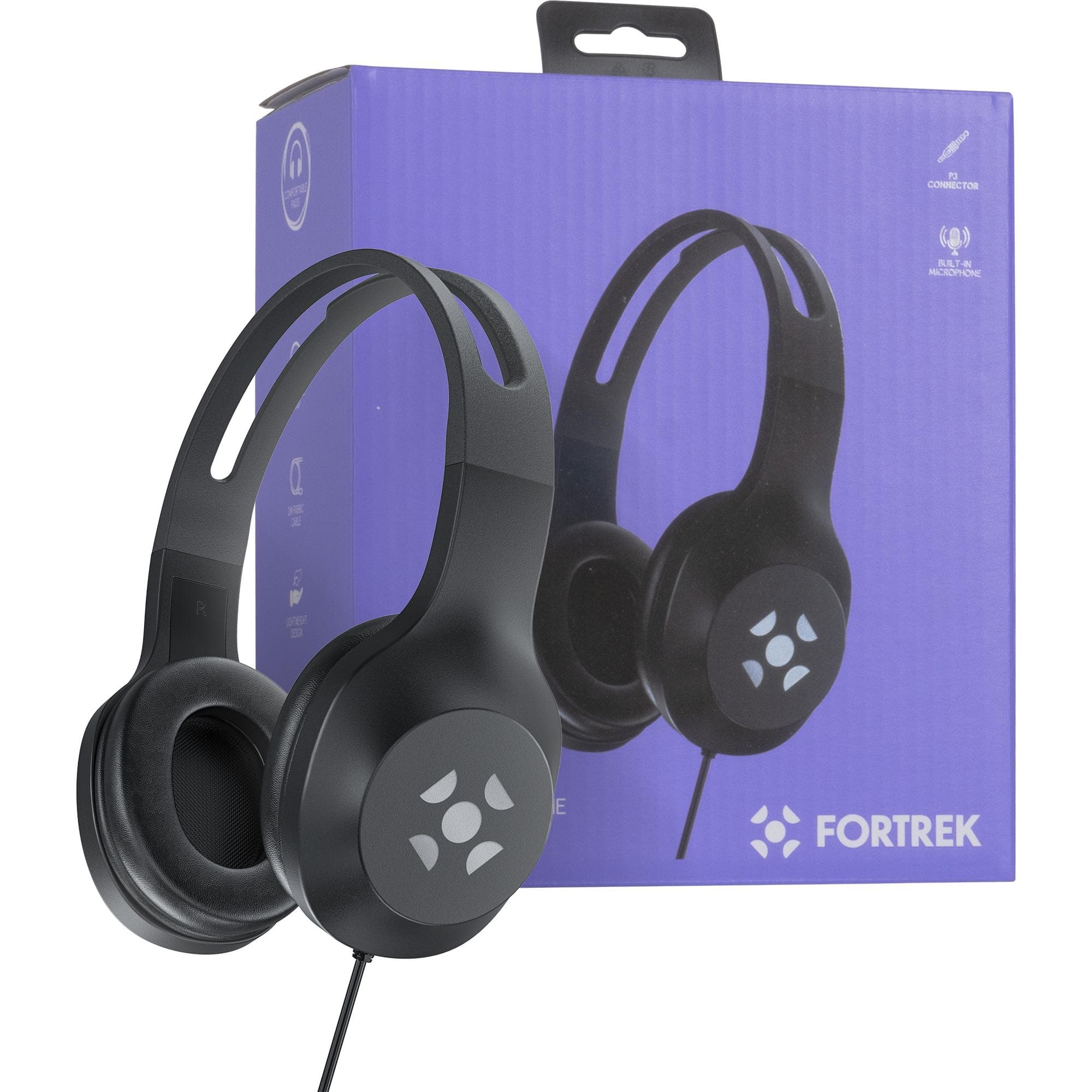 HEADSET COM FIO FK621A FORTREK