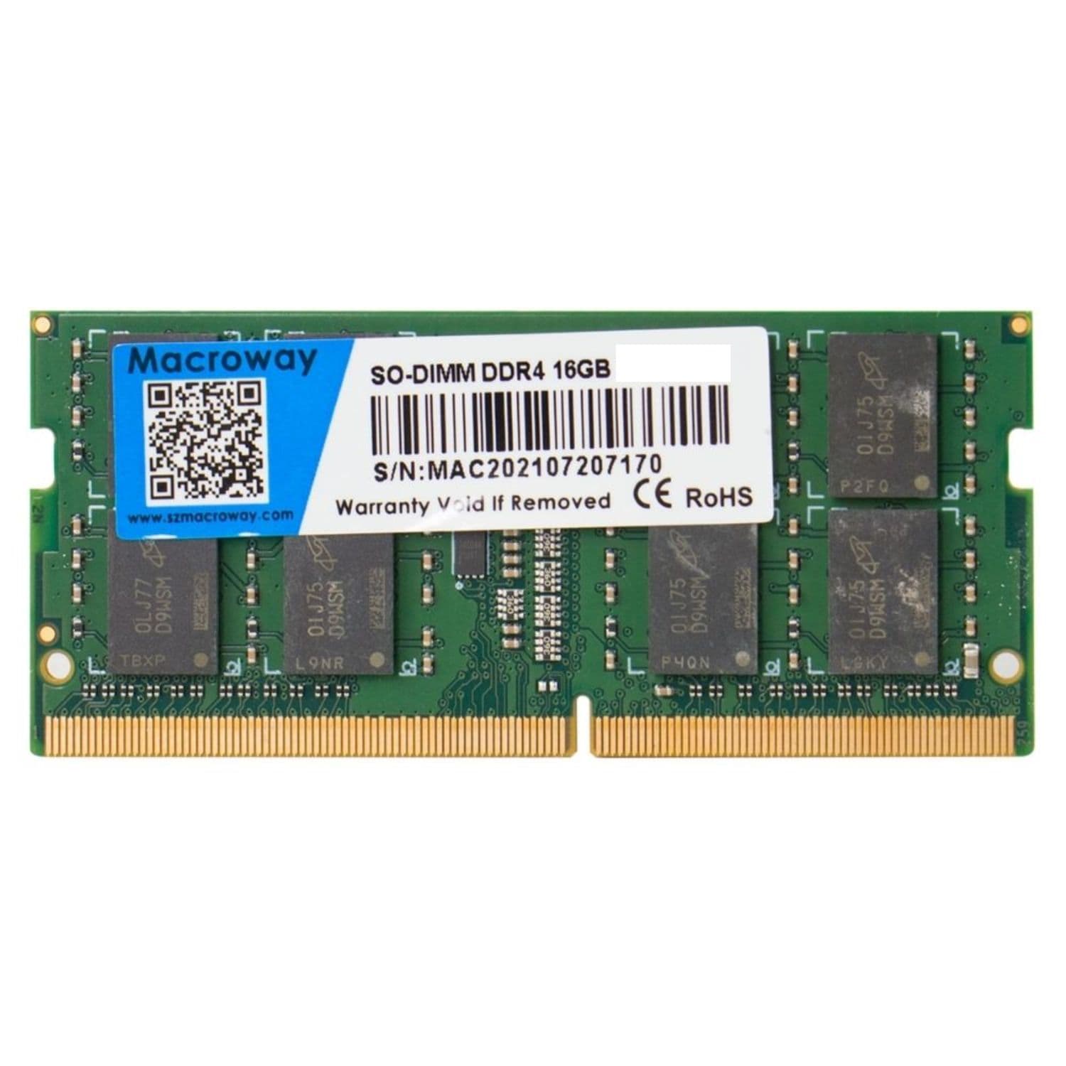 MEMORIA NOTEBOOK DDR4 16GB PC2400 MACROWAY