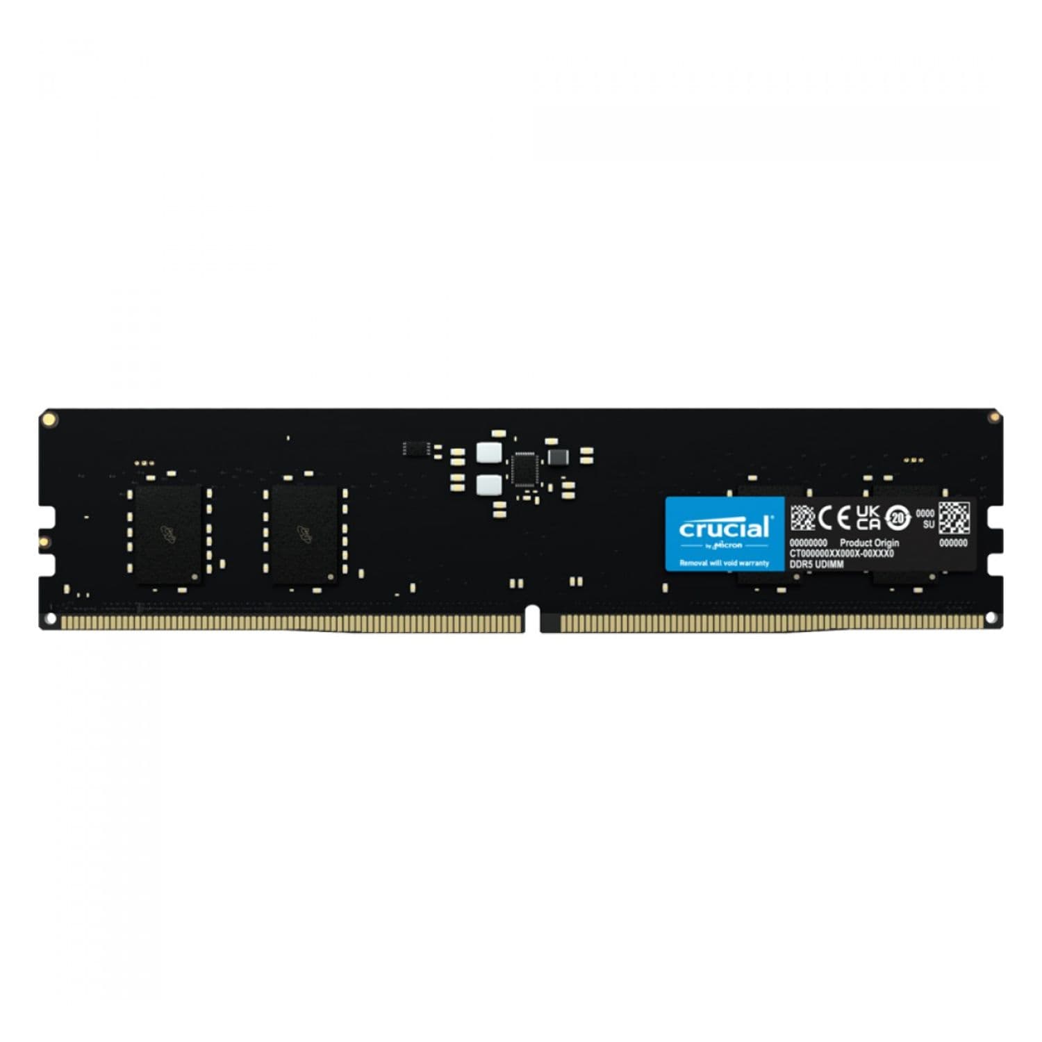 MEMÓRIA DDR5 16GB PC5600 CRUCIAL CT16G56C46U5 CRUCIAL