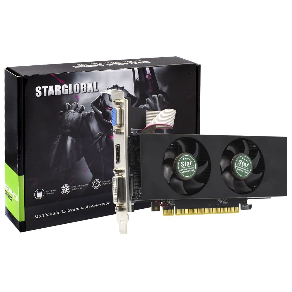 PLACA DE VÍDEO 4GB GTX750 STAR DDR5 1020MHZ 128BIT VGA/DVI/HDMI