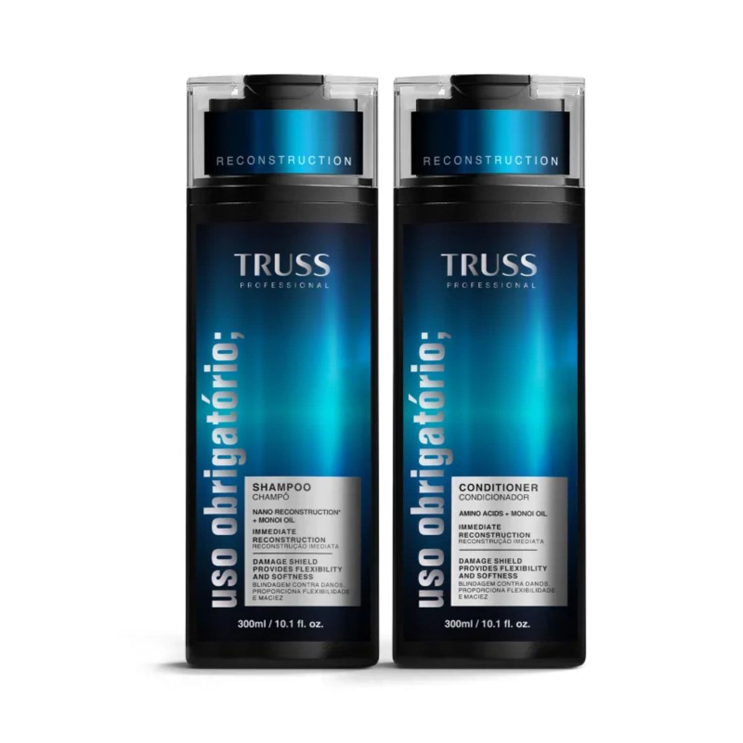 SHAMPOO E CONDICIONADOR TRUSS USO OBRIGATORIO