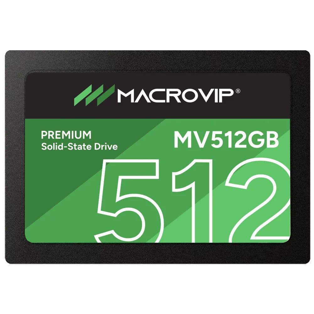 HD SATA SSD 512GB 2.5 MACROVIP 520 450 MBS