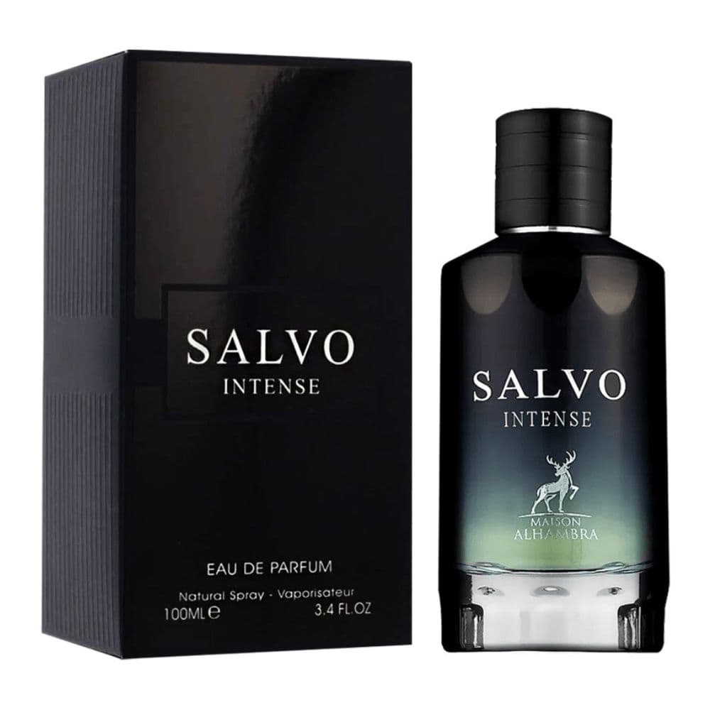 PERFUME MAISON ALHAMBRA SALVO INTENSE MASCULINO EDP 100ML ARABE
